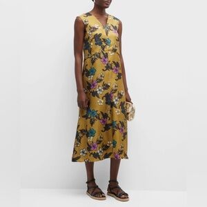 Max Mara Silk Cuore dress + Shrug